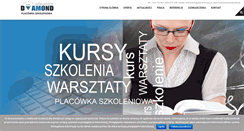 Desktop Screenshot of diamond.edu.pl